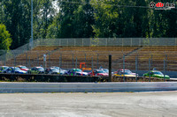 Image of Spec Miata race cars racing at Portland International Raceway in Portland Oregon - Oregon Region SCCA - Pacific Northwest Spec Miata (SM) Championship Tour