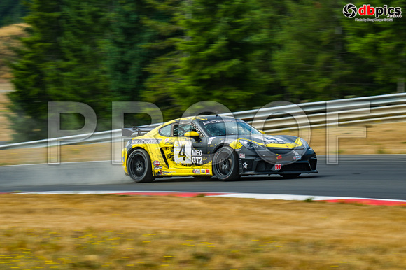 Image of race car during qualifying session at the Ridge Motorsports Park in Shelton WA during IRDC (International Race Drivers Club) Thunder on the Ridge race weekend.